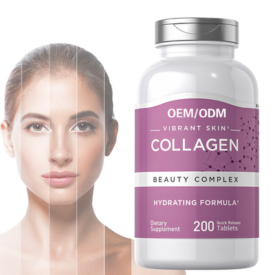 HACCP Glutathione Collagen Vitamin C Tablets Vitamine E Skin Whitening Pills