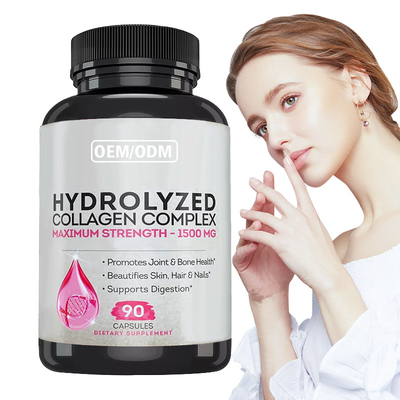 Private Label Skin Whitening Collagen Capsules Anti Aging