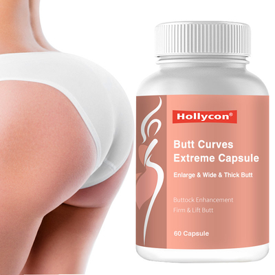 Herbal Ingredient Butt Enlargement Capsules Hip Bigger Fast Curved Bigger Glutes Butt Booster For Women