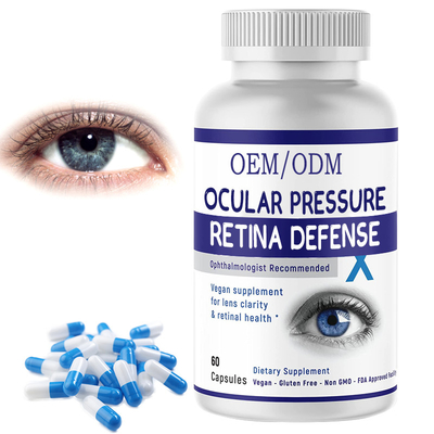 Ocular Pressure Retina Defense Supplements OEM 30 Capsule Natural Astaxanthin Oil Softgels