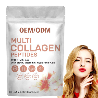 Multi Collagen Peptides Powder Keto Paleo Friendly Easy Dissolve