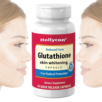 Custom Logo Glutathione Capsules Antioxidant Health Skin Whitening Capsules