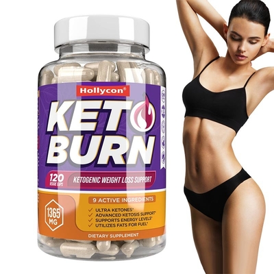 Healthcare Supplements OEM Support Burn Fat Keto Weight Loss Capsules Pills