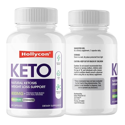 Healthcare Supplements OEM Support Burn Fat Keto Weight Loss Slimming Capsule