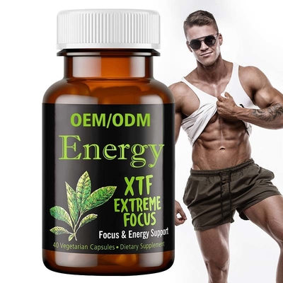 Custom Fast Acting Energy Supplement 120 Capsules For Men And Women