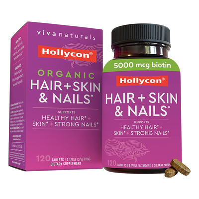 MSDS Supplements OEM Organic Hair Skin And Nails Vitamins Tablets