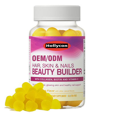 Healthcare Supplements OEM Supports Vitamin E Oil V Soluble Biotin Supplement Gummies