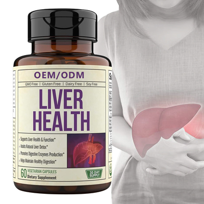 Liver Health Formula Supplement OEM For Liver Detox Cleanse Artichoke Extract With Milk Thistle Liver Support