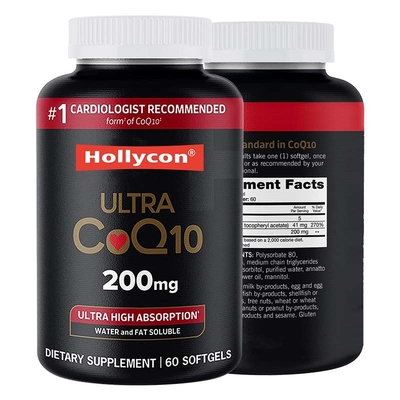 Customized Supplements OEM Coenzyme Q10 Supplements Softgels