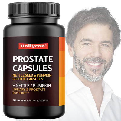 Food Safe Prostate Capsules Nettle Seed Pumpkin Seed Oil For Man Prostatitis