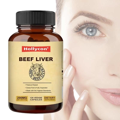 MSDS Supplements OEM Pure Natural Beef Liver Capsules Non Vegetarian Formulation
