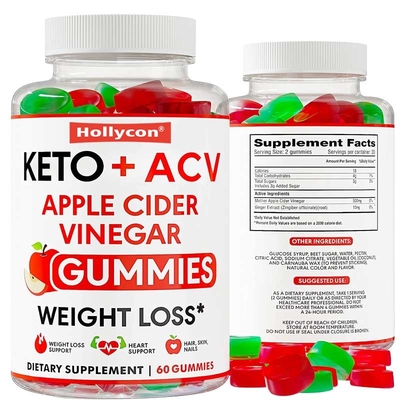 OEM Keto Apple Cider Vinegar Advanced Weight Fat Management Loss Slimming Gummies