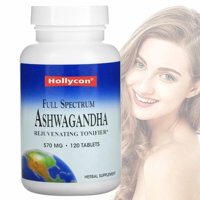 OEM Ashwagandha Root Skin Whitening Capsules 120 Tablet  Easy Swallowing Calcium