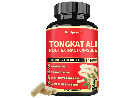 Herbal Natural Male Support Supplement Tongkat Ali Root Extract Capsule
