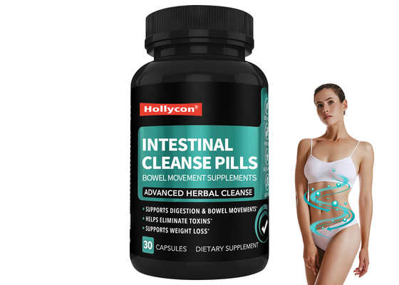 30 Capsules Dietary Supplements OEM Bowel Movement Intestinal Cleanse Pills