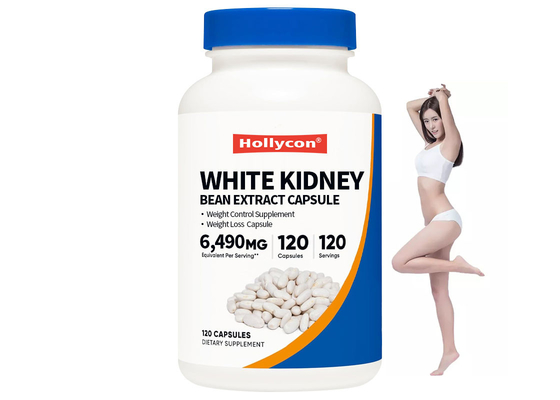 120pcs White Kidney Bean Extract Capsule For Weight Control Supplement