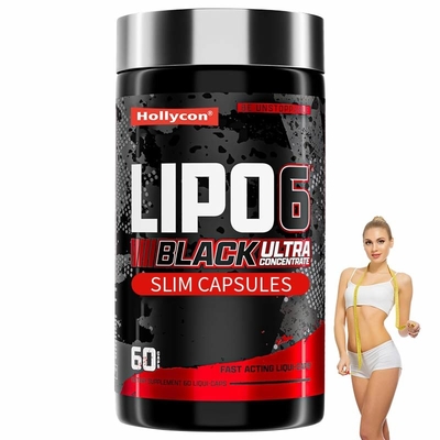 OEM Private Label Lipo-6 Black Ultra Concentrate Slim Capsules Thermogenic Energizing Fat Burner Supplement