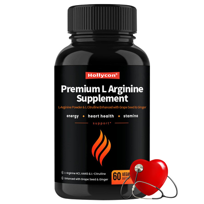OEM Premium L Arginine Supplement L-Arginine Powder & L Citrulline Enhanced With Grape Seed & Ginger