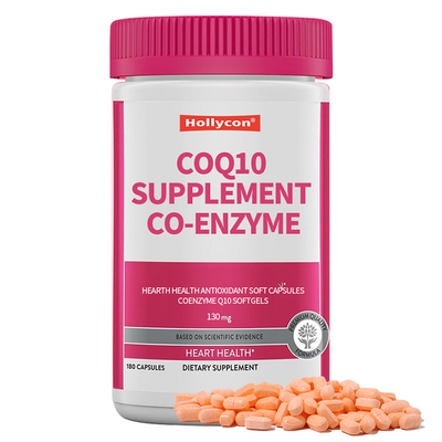 High Quality CoQ10 Supplement Co-Enzyme Q10 Hearth Health Antioxidant Soft Capsules