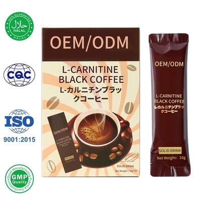 Black Coffee L- Carnitine Bulk Powder OEM For Body Slimming