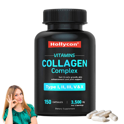 OEM Private Label Vital Vitamins Collagen for Adults Multi Vitamins Collagen Capsules