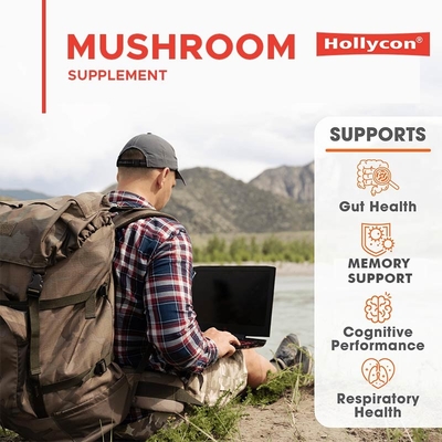 Manufacturer Mushroom Supplement Lions Mane Capsules Help Liver Kidney Memory Support  Immune
