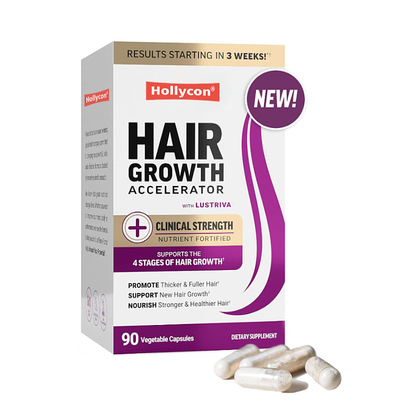 Hair Growth Accelerator Capsule Thicker Stronger Healthy Hair Vitamins for Women