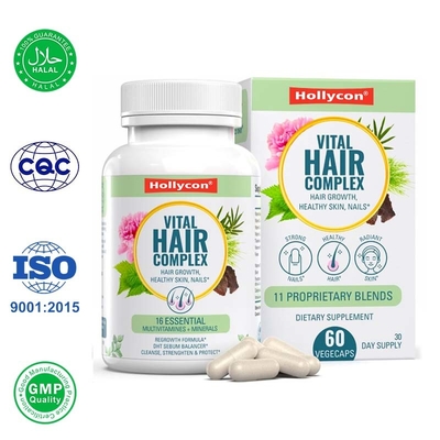 Hair Growth Vitamins Capsules Help Healthy Hair Skin Nails Biotin Supplement