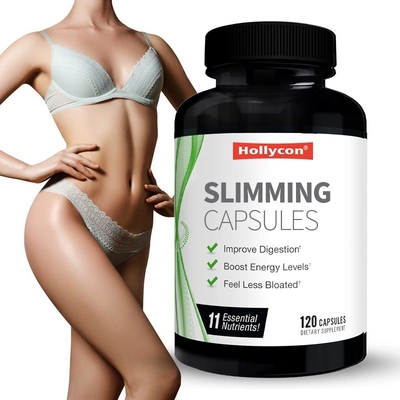 OEM Herbal Vegan Natural Slimming Capsules For Adults