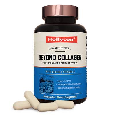 Multi Collagen Capsules Types I II III V X Vitamin Supplement For Hair Skin Nails