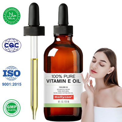 OEM 100% Pure Vitamin E Oil Drops for Skin Rejuvenation and Scar Prevention