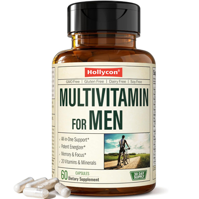 Multivitamin for Men Supplier Multiminerals Vitamin Supplement Zinc Improve Energy Focus