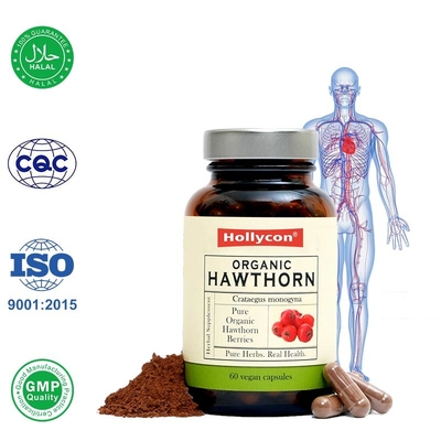 Organic Hawthorn Berry Capsules Promotes Circulation Heart Health