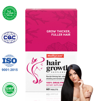 Hair Growth Tablets Promotes Nourish Strengthen Existing Hair Growth