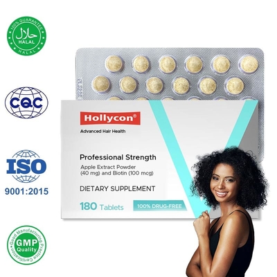 Hair Growth Supplement 100mcg Biotin Hair Growth Tablets For Prevent Hair Loss