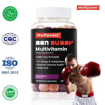 Mens Multivitamin Gummy Boost Energy and Metabolism Promotes Immune Health