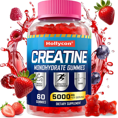 Creatine Monohydrate Gummies Strength Energy Endurance and Post Workout Recovery