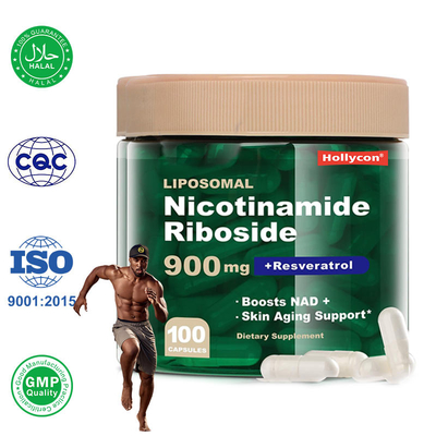 NMN Supplement Capsule NAD Resveratrol Factory Anti-Aging Support Energy Focus
