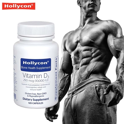 Vitamin D3 Capsules Supplement for Bone Health Immune and Calcium Absorption