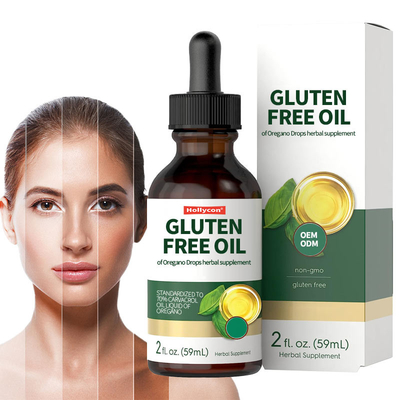 Gluten Free Oil Of Oregano Drops Herbal Supplement For Healthy Living Style