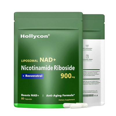 NAD+ Supplement Capsules for Anti-Aging Cellular Energy and Mental Clarity