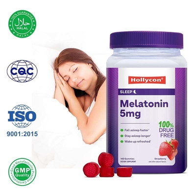 Melatonin Gummies for Faster Falling Asleep and Better Sleep Quality