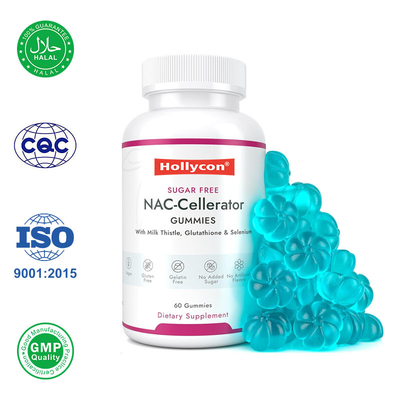 NAC Gummies with Glutathione for Immune Liver and Brain Health