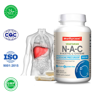 N-Acetyl Cysteine Supplement For Glutathione Boost And Liver Detox