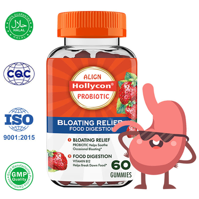Probiotic Gummies for Digestive Health Bloating Relief and Cellular Energy