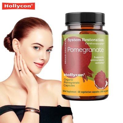 Organic Pomegranate Capsules Cardiovascular Health and Heart Function