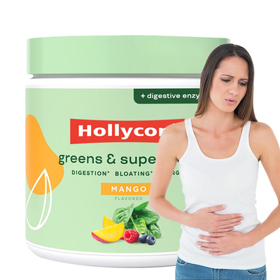 Nutrition Superfood Greens Powder For Gut Health Digestive Enzymes With Probiotics