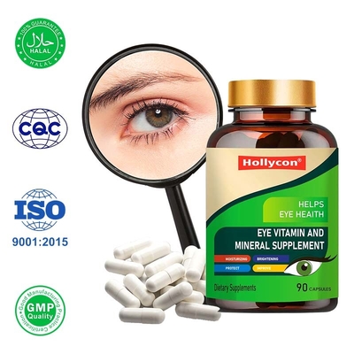 Eye Vitamins Capsules Supports Eye Health with Antioxidants and Lutein