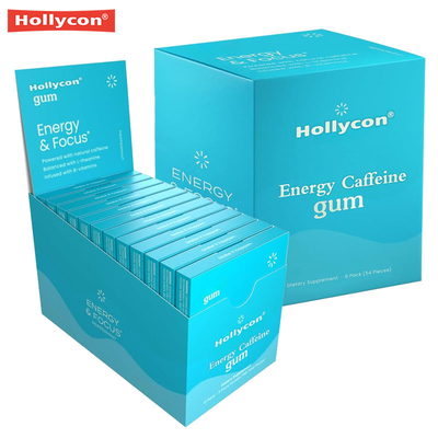 Sugar Free Energy Gum Boost Energy and Focus Naturally