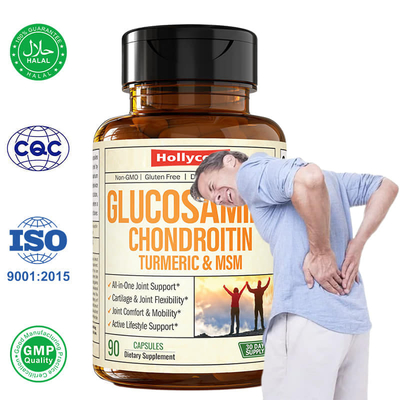 Turmeric Pills Factory Glucosamine Chondroitin Capsules Joint Support Supplement